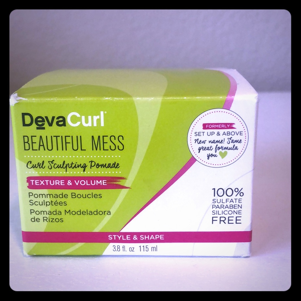Styling pomade for curly or short hair Devacurl